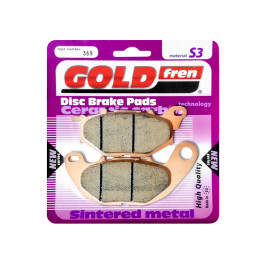 Pastilha De Freio Dianteira para Yamaha YZF 300 R3 15/18 com ABS / MT-03 16/18 - 369 S3 - Goldfren
