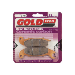Pastilha De Freio Dianteira para Honda CRF 250L 13/15 / CRF 250ME 14/15 Super Moto - 278 S3 - Goldfren