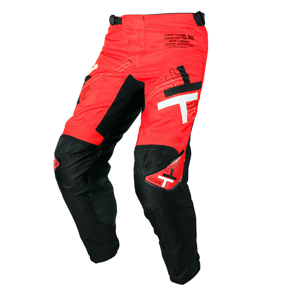 Conjunto Calça + Camisa Mattos Racing Atomic Vermelho