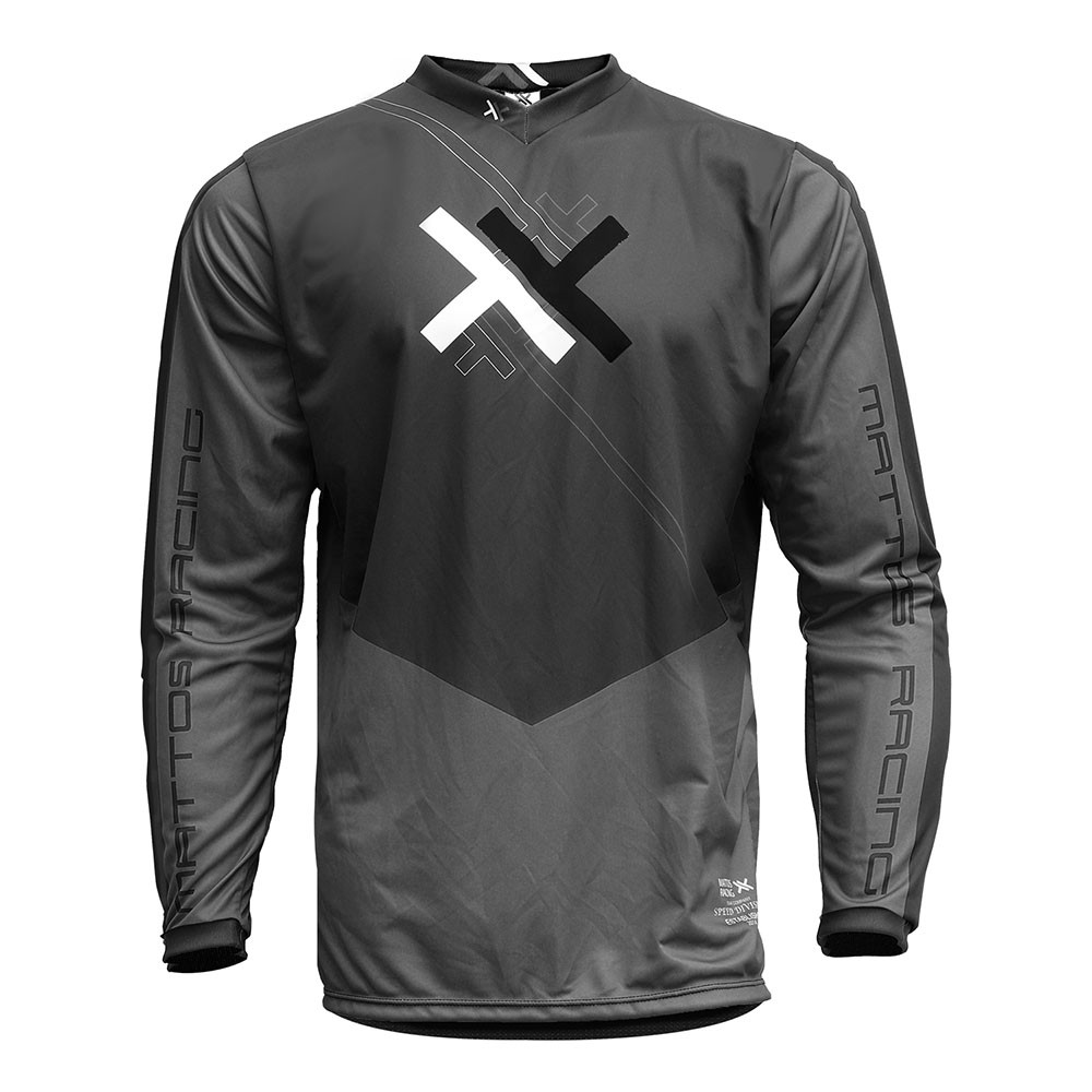 Conjunto Calça + Camisa Mattos Racing Atomic Cinza