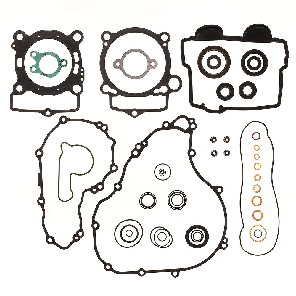 Jogo de Juntas para KTM EXCF 250 20/23 / Husqvarna FE 250 20/23 - Com Borracha / Retentores de Válvulas / Retentores - Athena