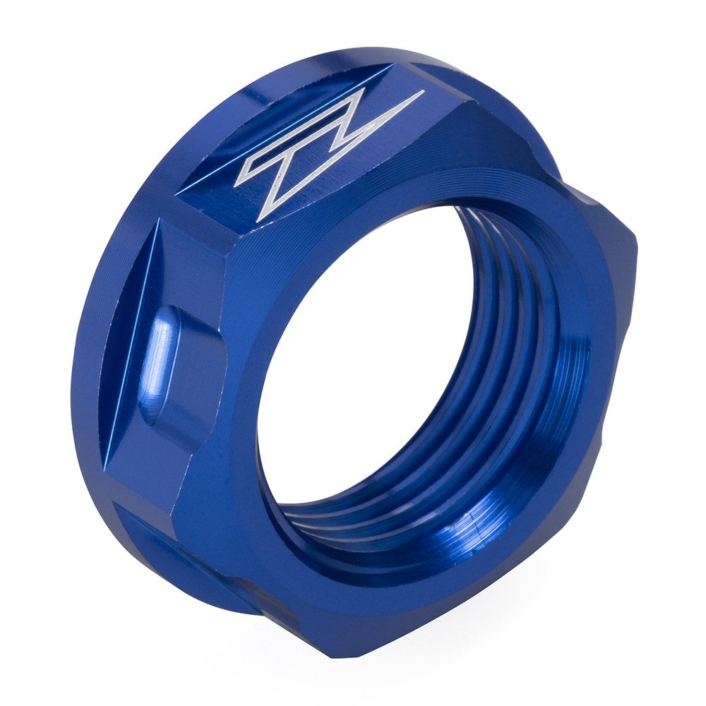 Porca do Eixo da Roda Dianteira para Yamaha YZF 250 /450 14/21 / YZ 250FX 15/21 / YZ 450FX 16/21 / WRF 250 20/21 / WRF 450 19/21 / Kawasaki KX 125 /250 04/08 / KXF 250 04/21 / KXF 450 06/21 / KLX 450 08/19 / Suzuki RMZ 250 /450 04/20 - Zeta