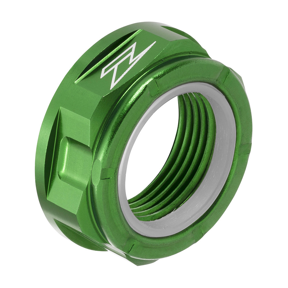 Porca do Eixo da Roda Traseira para Kawasaki KX 125 /250 03/08 / KXF 250 04/21 / KXF 450 06/21 / KLX 450 08/19 / Suzuki RMZ 250 07/20 / RMZ 450 05/20 / RMX 450Z 10/17 - Zeta