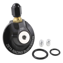 Válvula Adaptadora para Colocar Nitrogênio no Amortecedor Traseiro WP  - Dent Type 58mm - Zeta