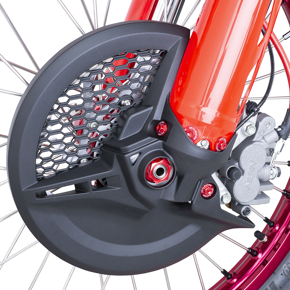 Porca do Eixo da Roda Dianteira para Honda CR /CRF /CRFX /CRFRX -/21 / AFRICA TWIN CRF 1000L 16/21 / Yamaha YZ 125 /250 05/21 / YZ 125 /250X 17/20 / YZF 250 /450 05/13 / WRF 250 06/19 / WRF 450 06/18 Kawasaki KX 125 /250 99/03 - Zeta