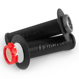 Manopla Biker Lock On para Yamaha TTR 125 / 230 - Com Tubo de Acelerador - Par