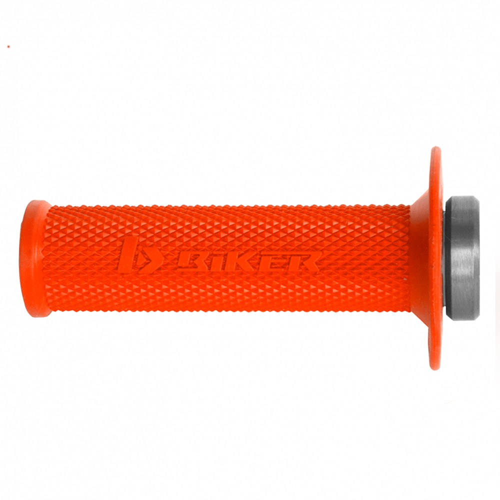 Manopla Biker Lock On 2T para KTM SX /EXC /XC /XCW 04/16 / SX 85 04/17 / BETA 125 /300 13/19 / Husqvarna TC 85 14/17 / TC 125 /250 14/16 / TE 125 /300 14/16 / GasGas 125 /300 14/19 - Com Tubo de Acelerador - Par