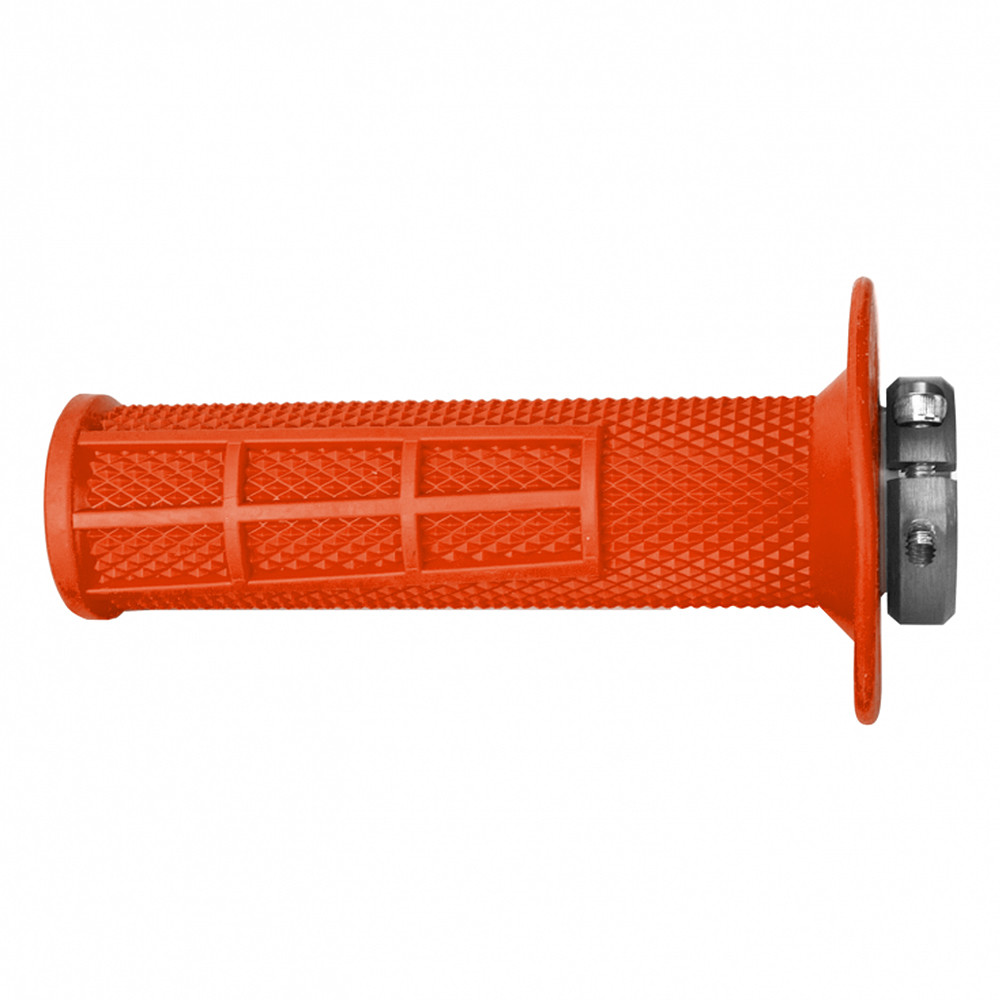 Manopla Biker Lock On 2T para KTM SX /EXC /XC /XCW 04/16 / SX 85 04/17 / BETA 125 /300 13/19 / Husqvarna TC 85 14/17 / TC 125 /250 14/16 / TE 125 /300 14/16 / GasGas 125 /300 14/19 - Com Tubo de Acelerador - Par