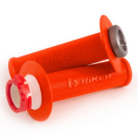 Manopla Biker Lock On 2T para KTM SXF /XCF 250 /350 /450 16/20 / EXCF /XCFW 250 /350 17/20 / EXC /XCW 450 17/20 / EXC 500 17/20 / Husqvarna FC 16/20 / FE /FX /TX 17/20 - Com Tubo de Acelerador - Par