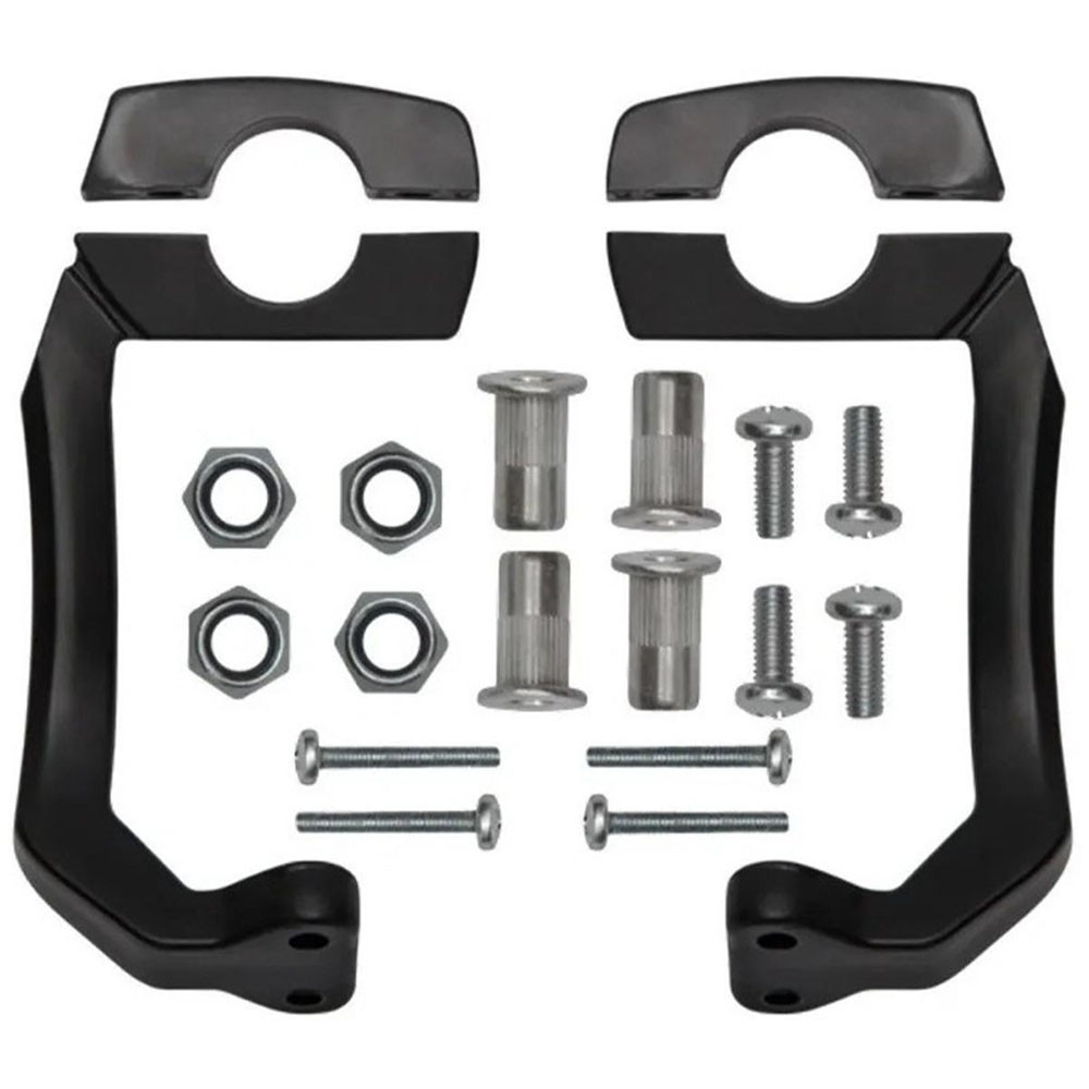 Protetor de Mão Amx Modelo Wing Carbon Preto Fluor