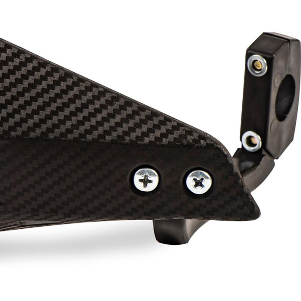 Protetor de Mão Amx Modelo Wing Carbon Preto Fluor