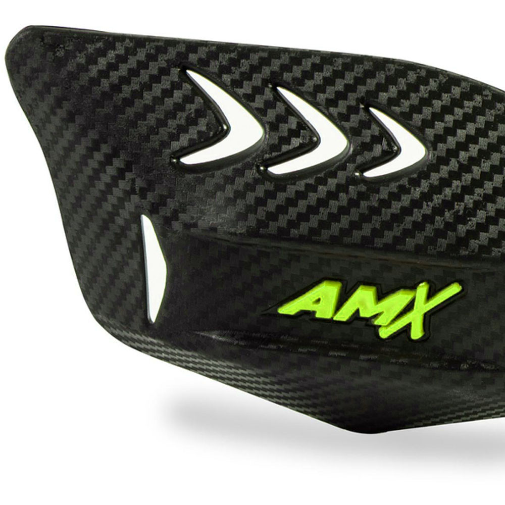 Protetor de Mão Amx Modelo Wing Carbon Preto Fluor