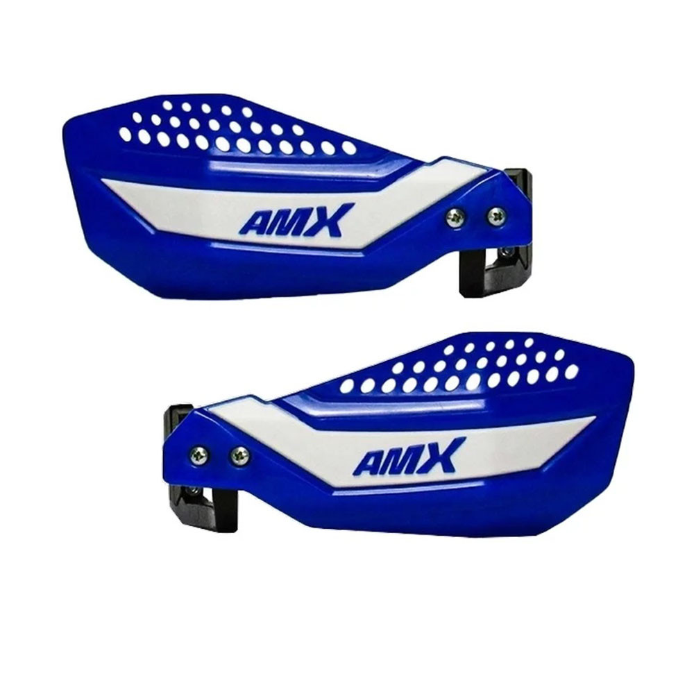 Protetor De Mão Amx Modelo Stone Azul e Branco