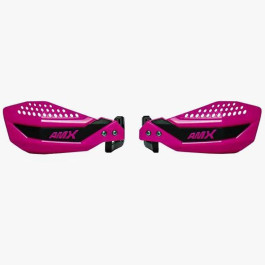 Protetor De Mão Amx Modelo Stone Rosa e Preto