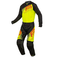 Kit Calça + Camisa Asw Image Spark 22 Preto/Amarelo Flúor