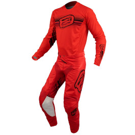Kit Calça + Camisa Asw Podium Radar 22 Vermelho