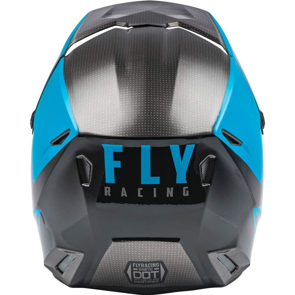 Capacete Fly Kinetic Straight Edge Azul