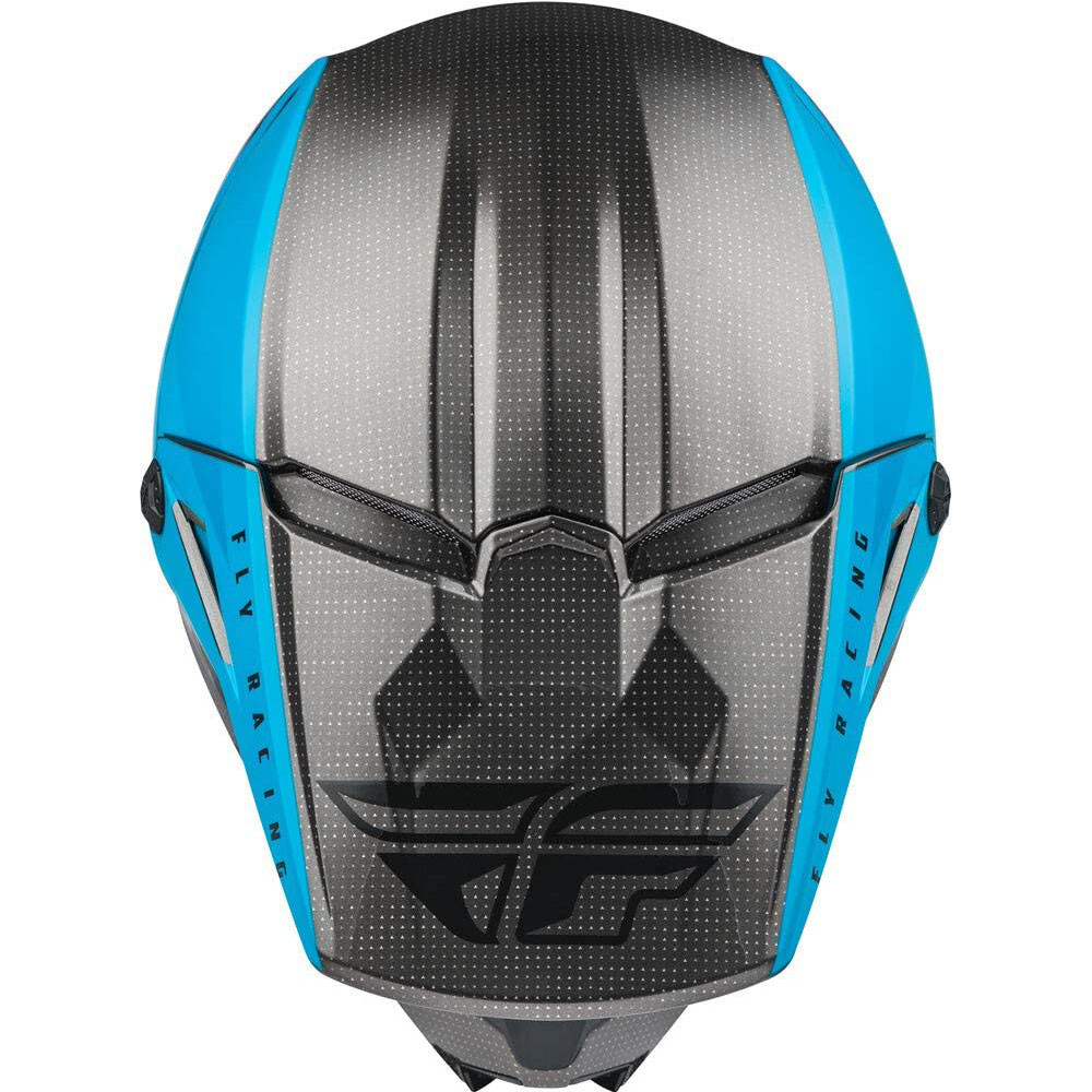 Capacete Fly Kinetic Straight Edge Azul