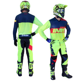 Conjunto Calça e Camisa IMS Army Neon