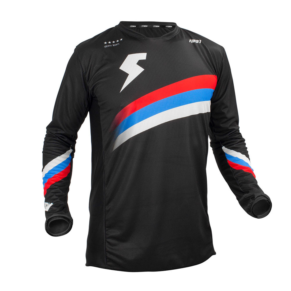 Camisa Storm First Line Preta Infantil 