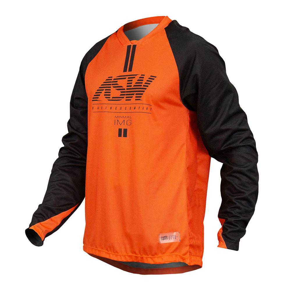 Camisa ASW Image Minimal 23 Laranta/Preto