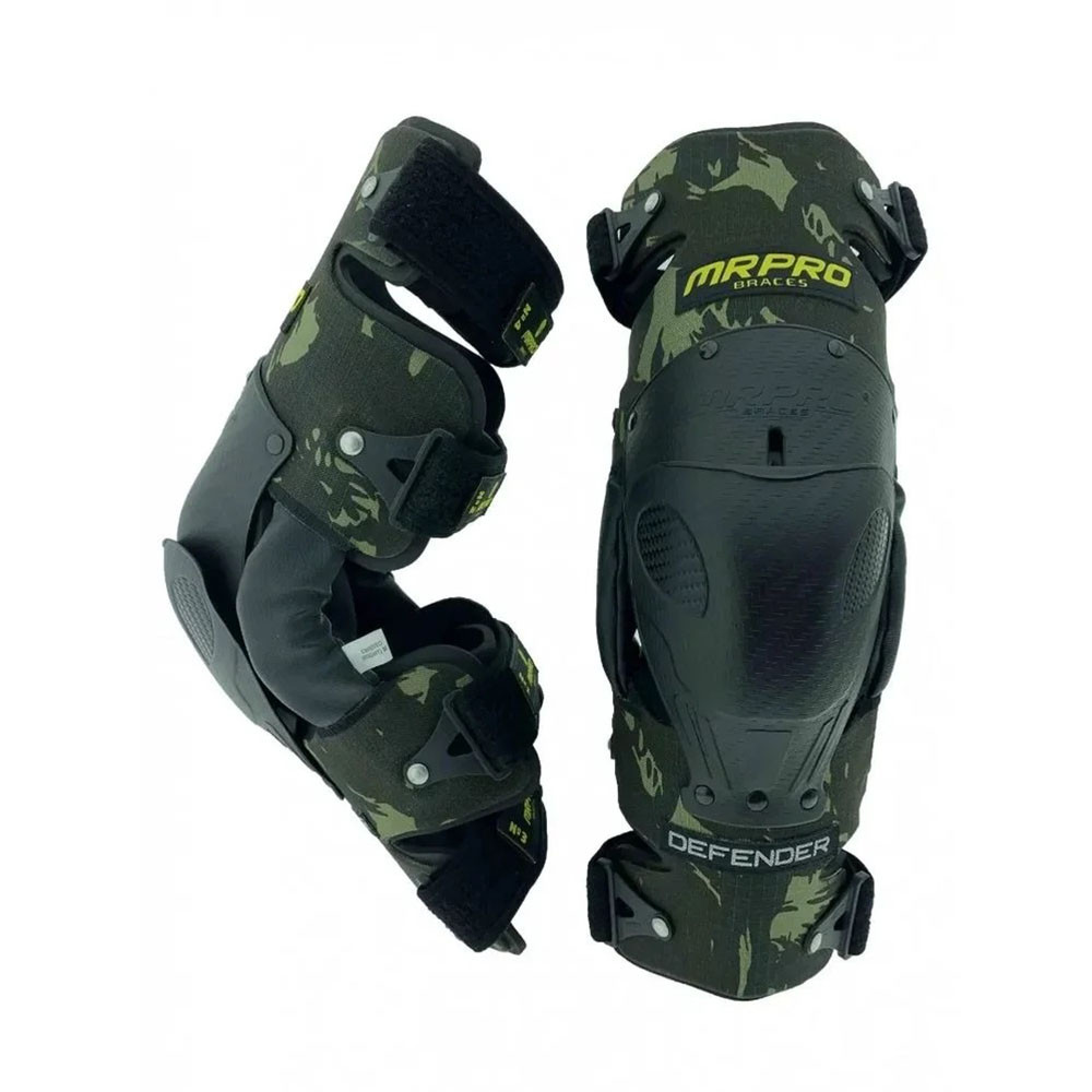 Joelheira Mr Pro Articulada Defender Camuflada