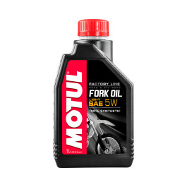 Óleo Motul Fork Oil Factory Ligth 5W 1 Litro                    