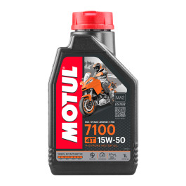 Óleo Motul 7100  4T 15W50 - 100% Sintetico