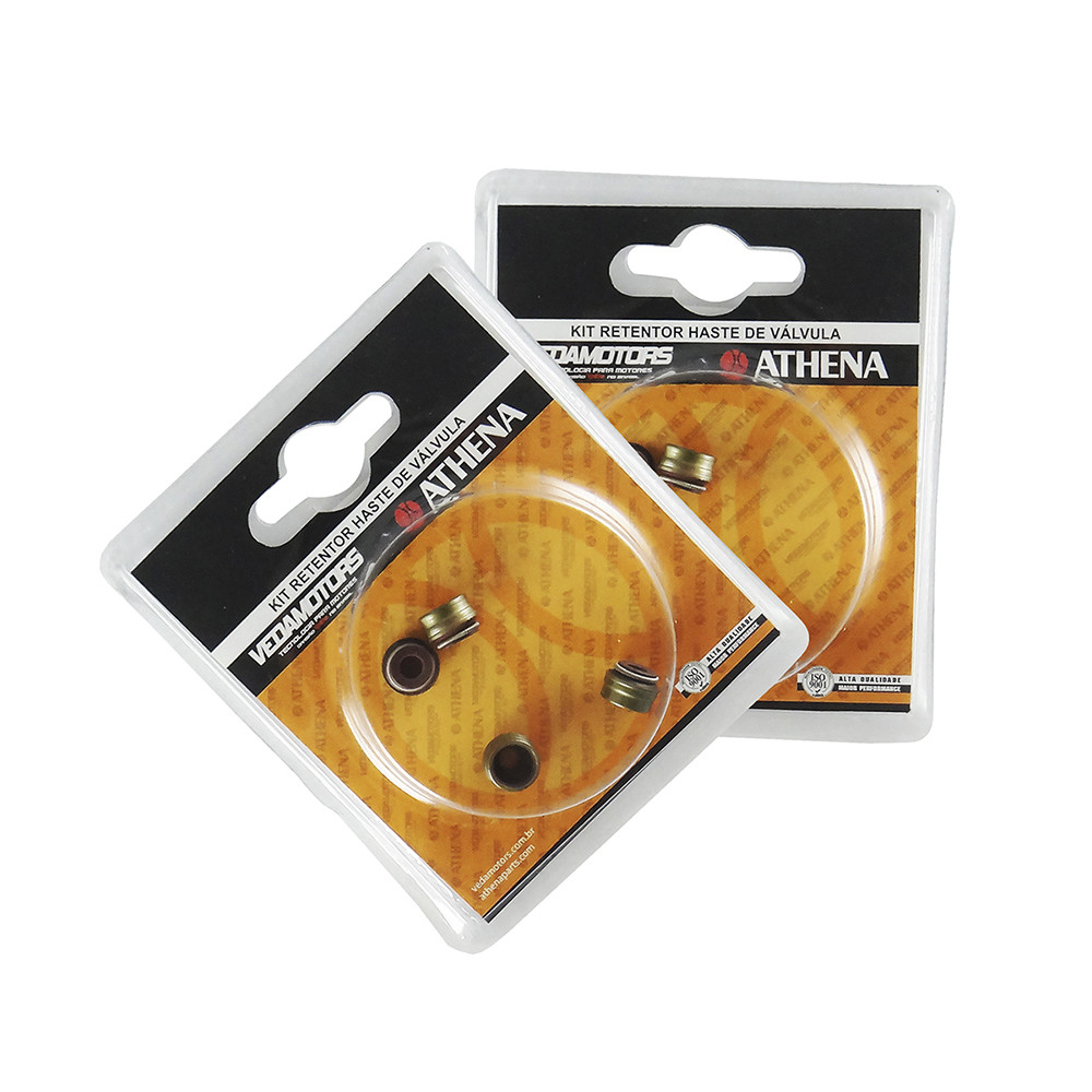 Kit Retentor de Válvula Athena para Yamaha YZF250 01/13 WRF250 01/13 - Escape - 2 PEÇAS