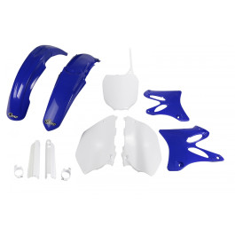 Kit Plástico UFO para YAMAHA YZ125 02/05 YZ250 02/05 C/ Protetores Das Bengalas