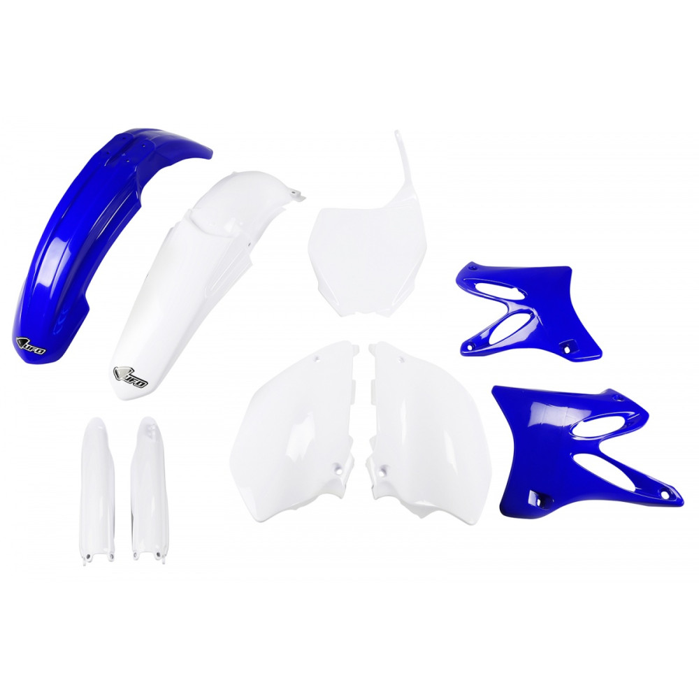 Kit Plástico UFO para YAMAHA YZ125 06/14 YZ250 06/14 C/ Protetores das Bengalas
