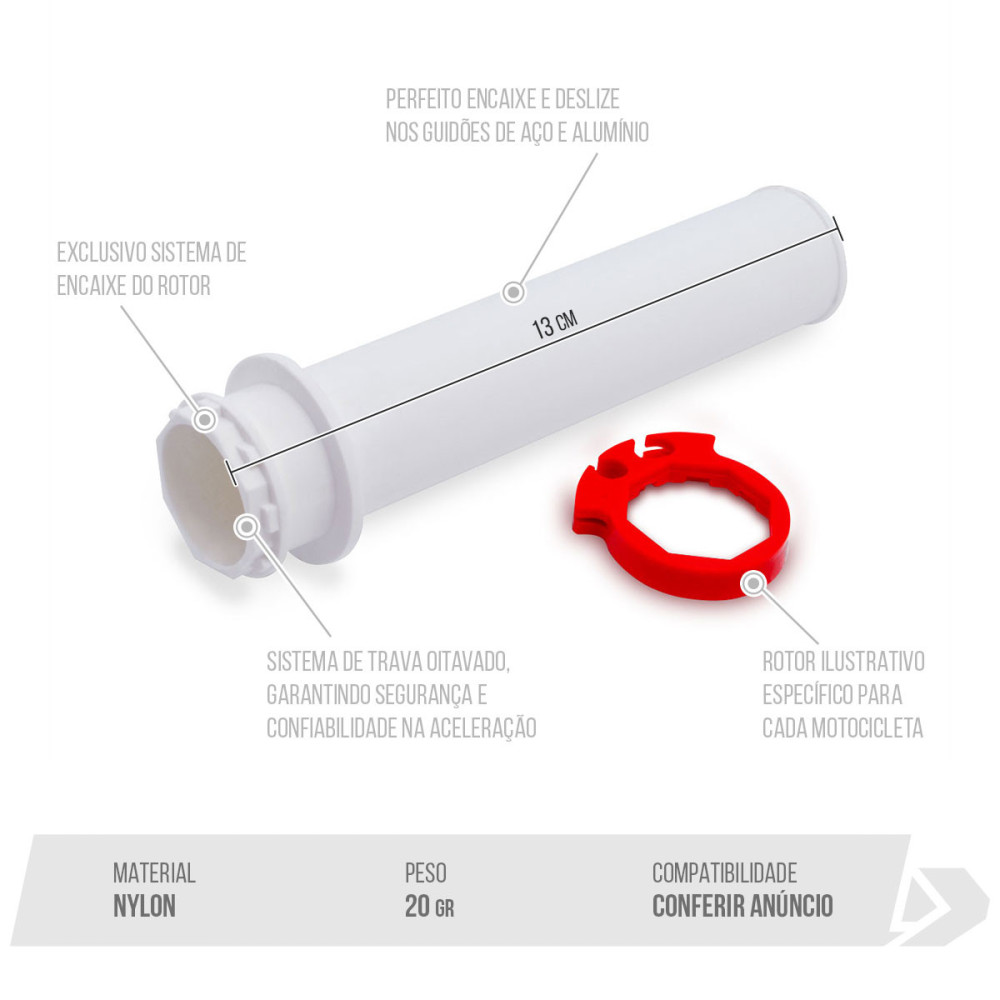 Tubo de Acelerador para KTM / HUSQVARNA / GASGAS / BETA + Aplicações na Descrição- Biker