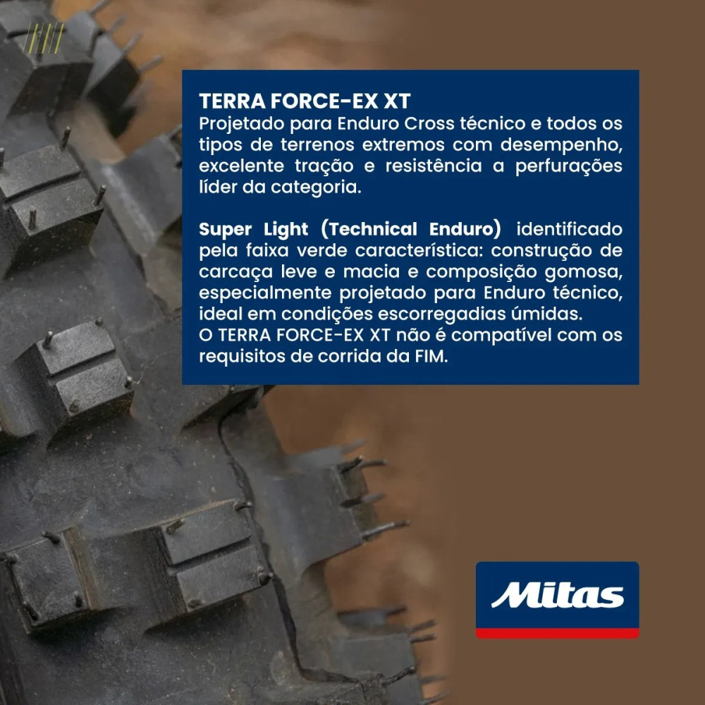 PNEU MITAS 120/90-18 65M TERRA FORCE  EX XT SUPER LIGHT