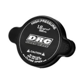 TAMPA DO RADIADOR (1.6) DRC PARA ALTA PRESSAO EM ALUMINIO PRETO