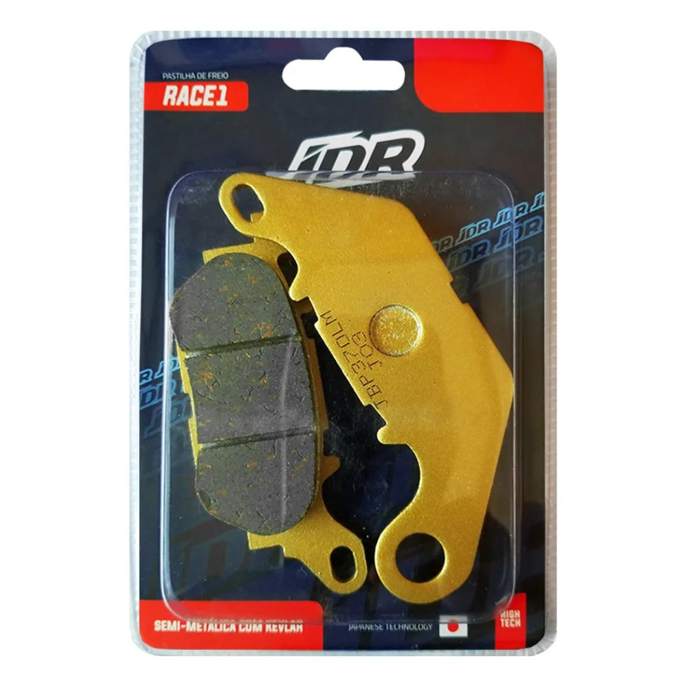 PASTILHA FREIO JDR RACE 1 YAMAHA YZF300 R3 15/18 C/ABS MT03 16/18 (T)