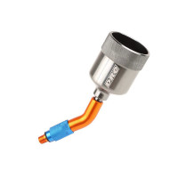 Copo de Purga DRC para Amortecedor Traseiro Modelo WP - Husqvarna TC85/125/250 14/18 FC250/350/450 14/18 TE125 14/16 TE150 17/18 TE250/300 14/18 FE250/350/450/501 14/18 KTM SX85 04/18 SX125 01/18 SX150 09/18 SX250 02/18 SX-F250 06/18 SX-F350 11/18