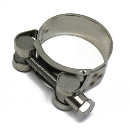 Abraçadeira de Escape DRC para Motos 4 Tempos - 36 a 39mm