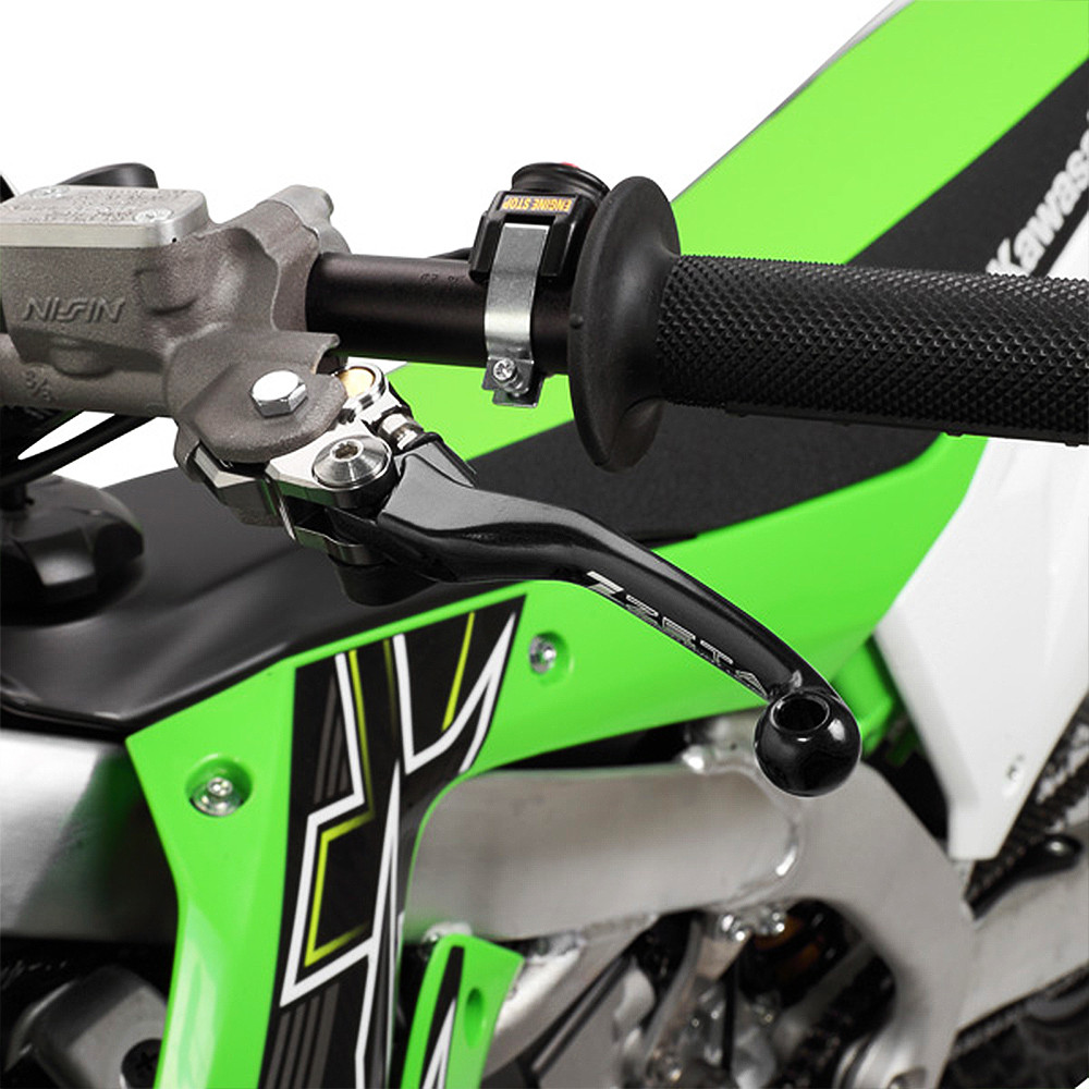 Par de Manetes Zeta 3Finger Pivot FP para Kawasaki KXF450 19