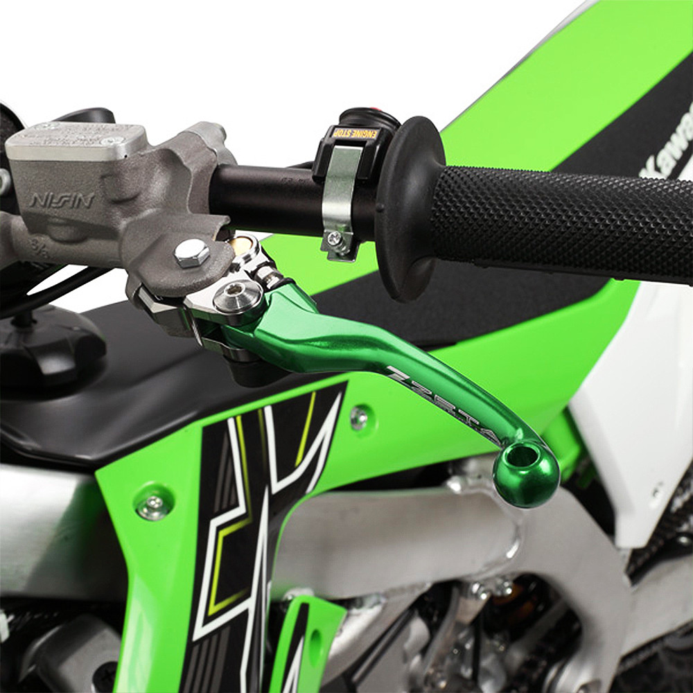 Par de Manetes Zeta 3Finger Pivot FP para Kawasaki KXF450 19