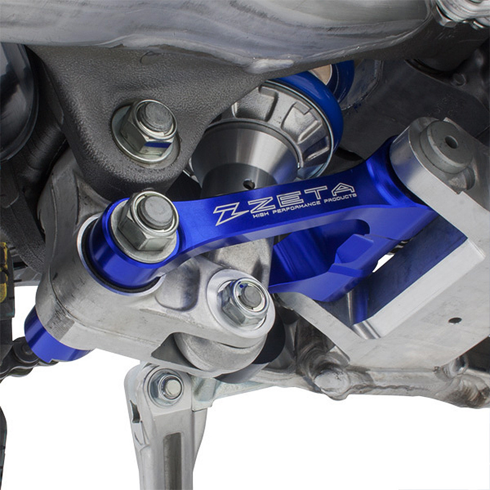 Adaptador do Link Zeta Ajustável para Regulagem de Altura da Moto para Yamaha YZF250 14/19 / YZF450 10/18 / WRF250 15/18 / WRF450 16/18