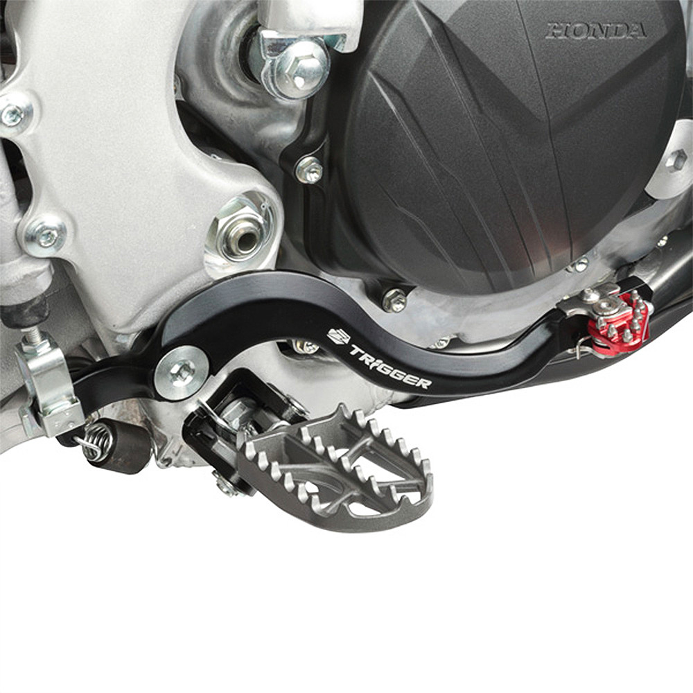 Pedal de Freio Zeta Modelo Trigger para Honda CRF250R 04/19 / CRF250RX 19 / CRF450R 05/19 / CRF450RX 17/19