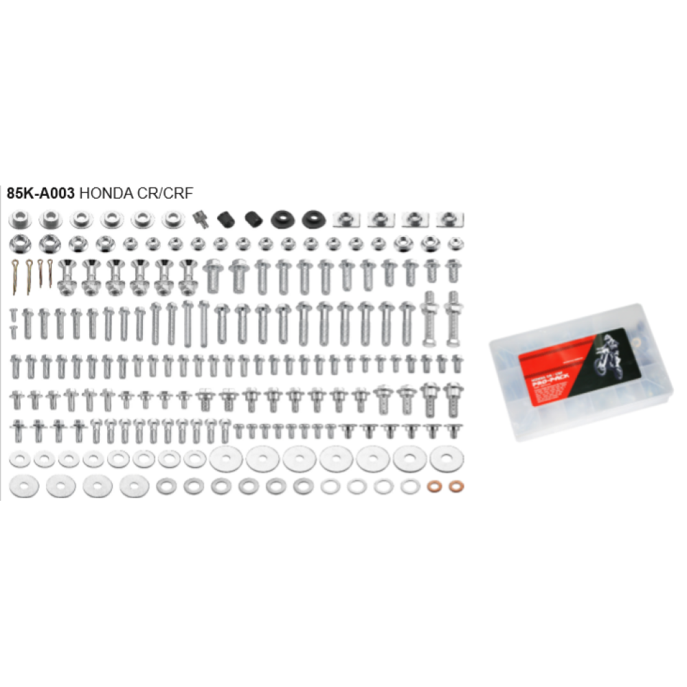 Kit Parafuso JDR Pro Pack para Honda CR/CRF