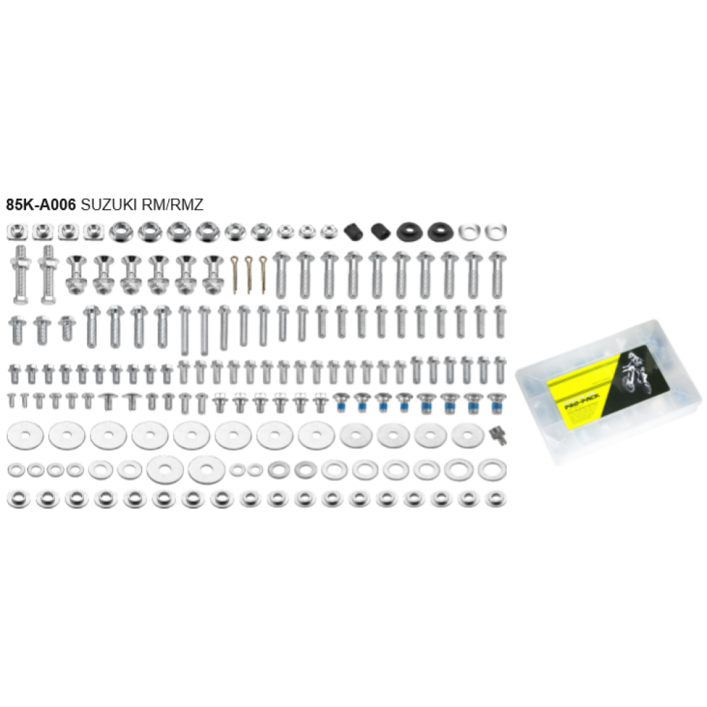 Kit Parafuso JDR Pro Pack para Suzuki RM/RMZ