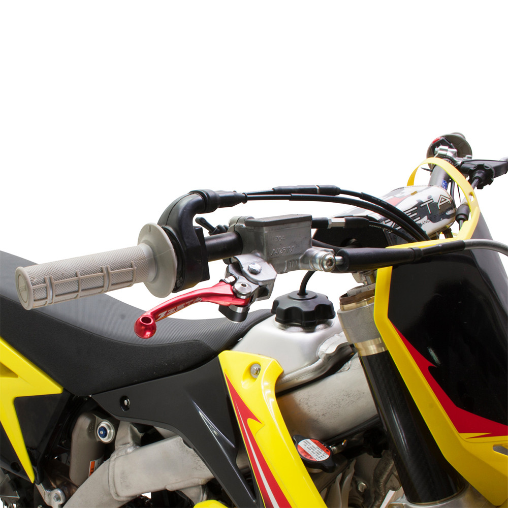 Par de Manetes Zeta 3Finger para Kawasaki KX125 06/08 KX250 05/08 KXF250/450 05/12 Yamaha YZ125/250 01/07 YZ250F 01/06 YZ426F/450F 01/07 Suzuki RMZ250 05/06