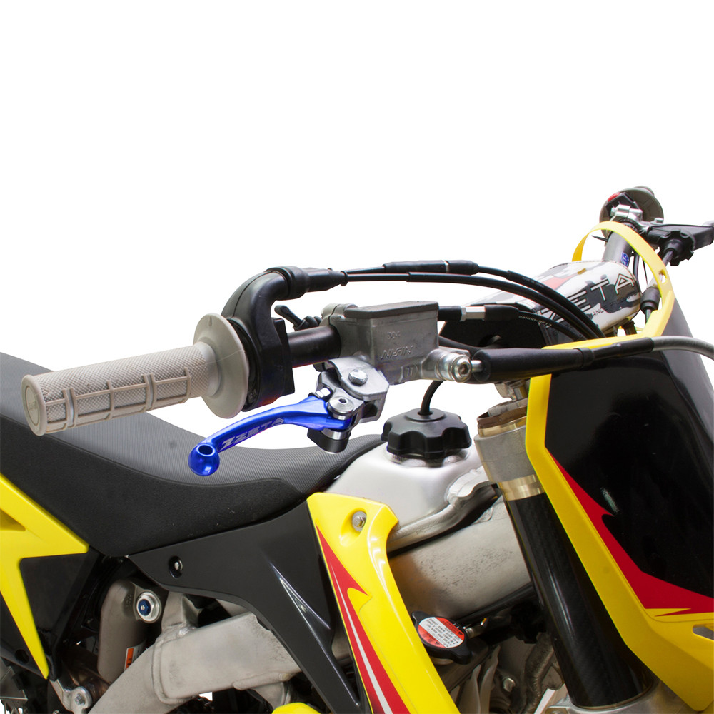 Par de Manetes Zeta 3Finger para Kawasaki KXF250/450 13/17 Yamaha YZ125/250 08/14 YZ250F 07/08 YZ426F/450F 08
