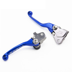 Par de Manetes Zeta 3Finger para Kawasaki KXF250/450 13/17 Yamaha YZ125/250 08/14 YZ250F 07/08 YZ426F/450F 08