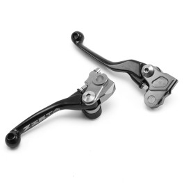 Par de Manetes Zeta 3Finger para KTM 125SX/XC-W/144SX (16/18) 150SX/XC/XC-W (16/18) 200EXC/XC (16) 250EXC/EXC-F (SIX DAYS) (14/18) 250SX-F (14/18) 250SX (14/18) 250XC (14/18) 250XC-F/XCF-W (14/18) 250/300XC-W (14/18)