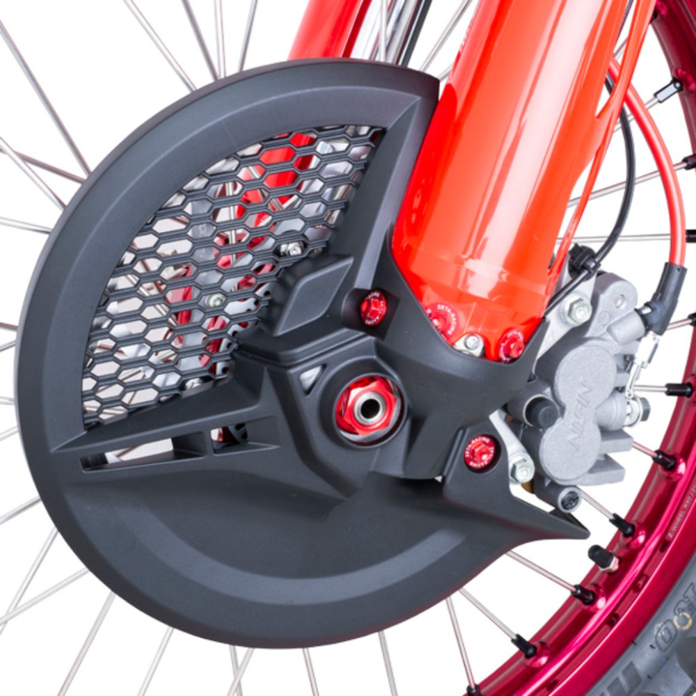 Porca do Eixo da Roda Dianteira em Aluminio ZETA - Honda CR/CRF/CRFX/CRFRX (-/20) Africa Twin CRF1000L (16/19) Yamaha YZ125/250 (05/20) YZ125/250X (17/20) YZF250/450 (05/13) WRF250 (06/19) WRF450 (06/18)