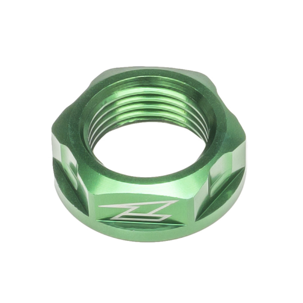 Porca do Eixo da Roda Dianteira em Aluminio ZETA - Kawasaki KX125/250 (04/08) KXF250 (04/20) KXF450 (06/20) KLX450 (08/19)