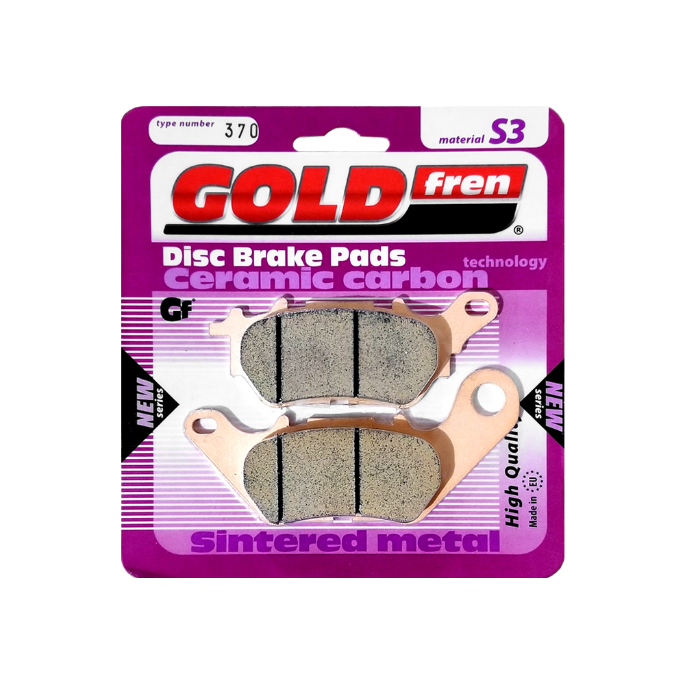 Pastilha De Freio Traseira Goldfren Modelo S3 Para Yamaha 120 250 300 X-Max MT-03 YZF 300 R3 370 S3